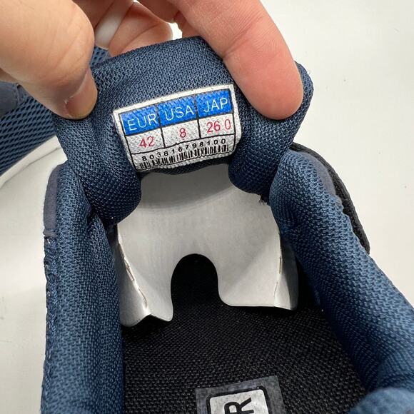 Womens Shoes Flat Slip On Closed Toe Snecker Blue Navy Size 8US - Picture 8 of 10